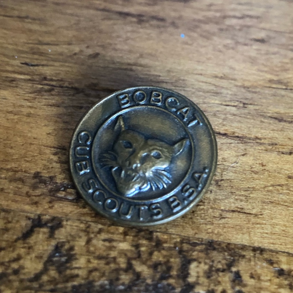 Cub- Boy Scouts of America Antique Bobcat Pin